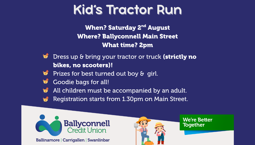 Kid's Tractor Run 2025