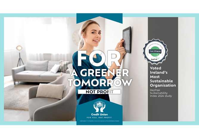Credit Unions claim top spot for Sustainability