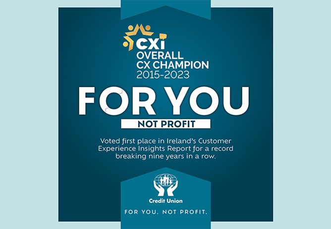 Credit Unions wins Customer Excellence Award for the 9th Year in a Row!