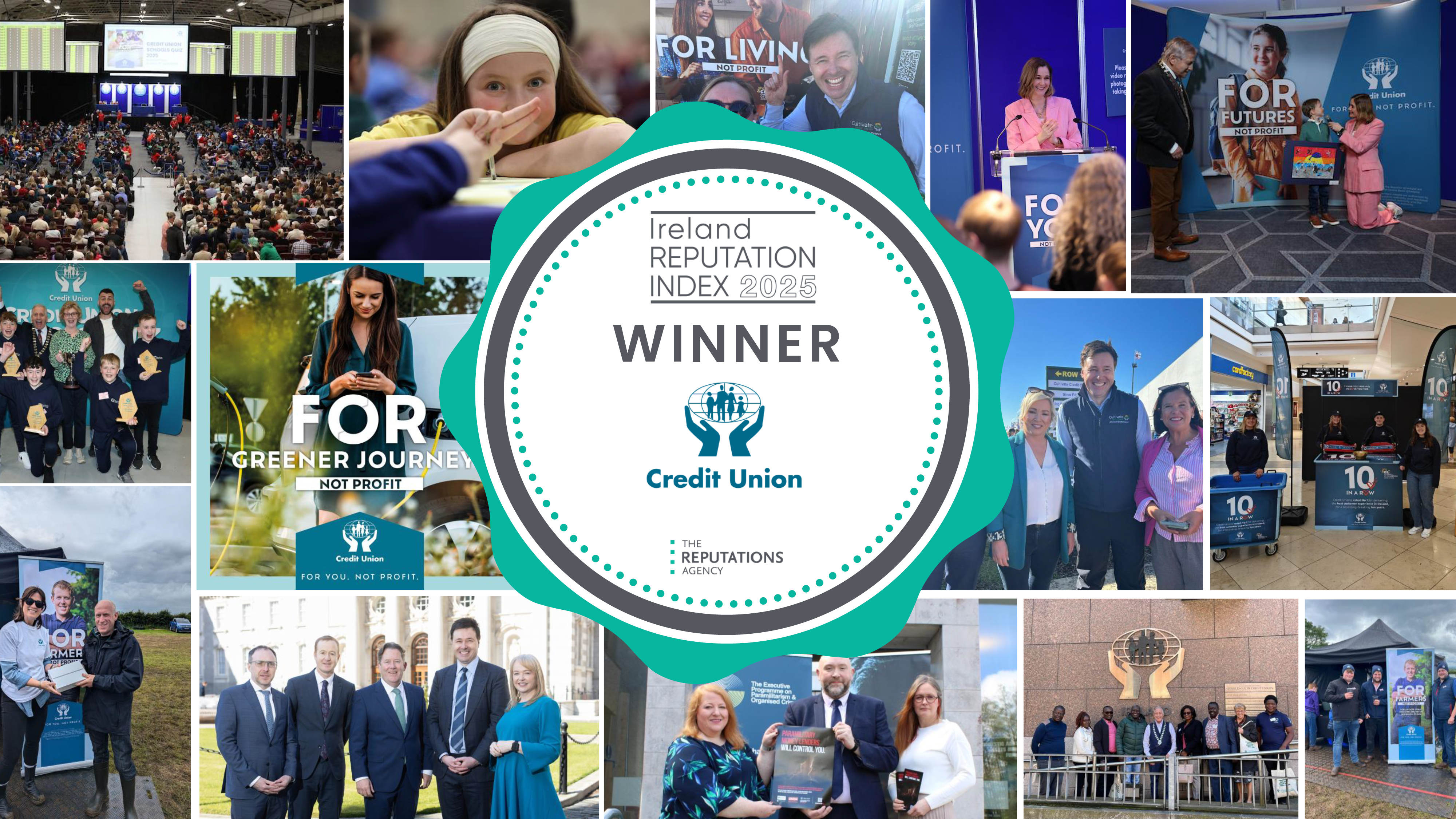 Winners of Irelands Reputation Index 2025